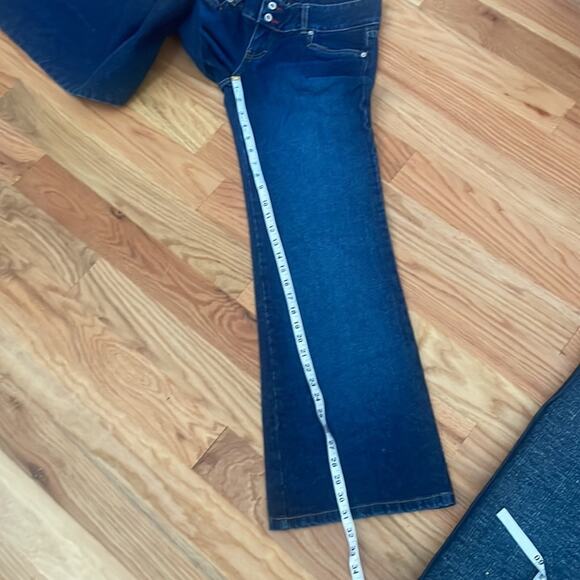 Tommy Hilfiger  Jeans Medium dark Wash No Back Pockets Size 9 - Picture 4 of 9